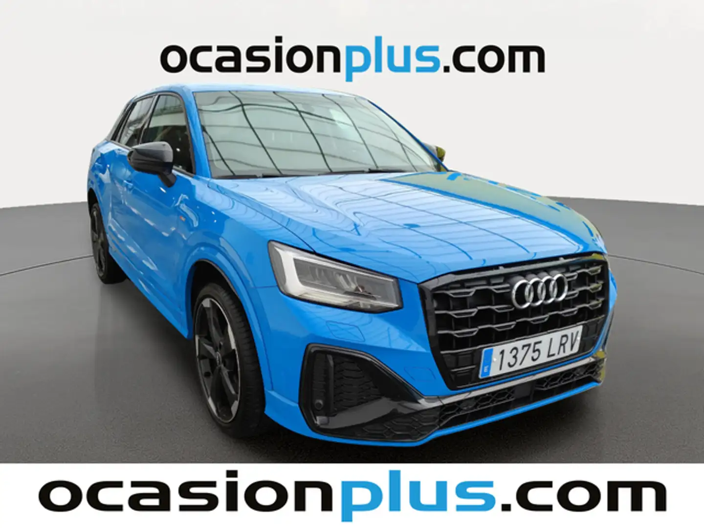 Audi Q2 35 TDI Black line edition S tronic 110kW Bleu - 2