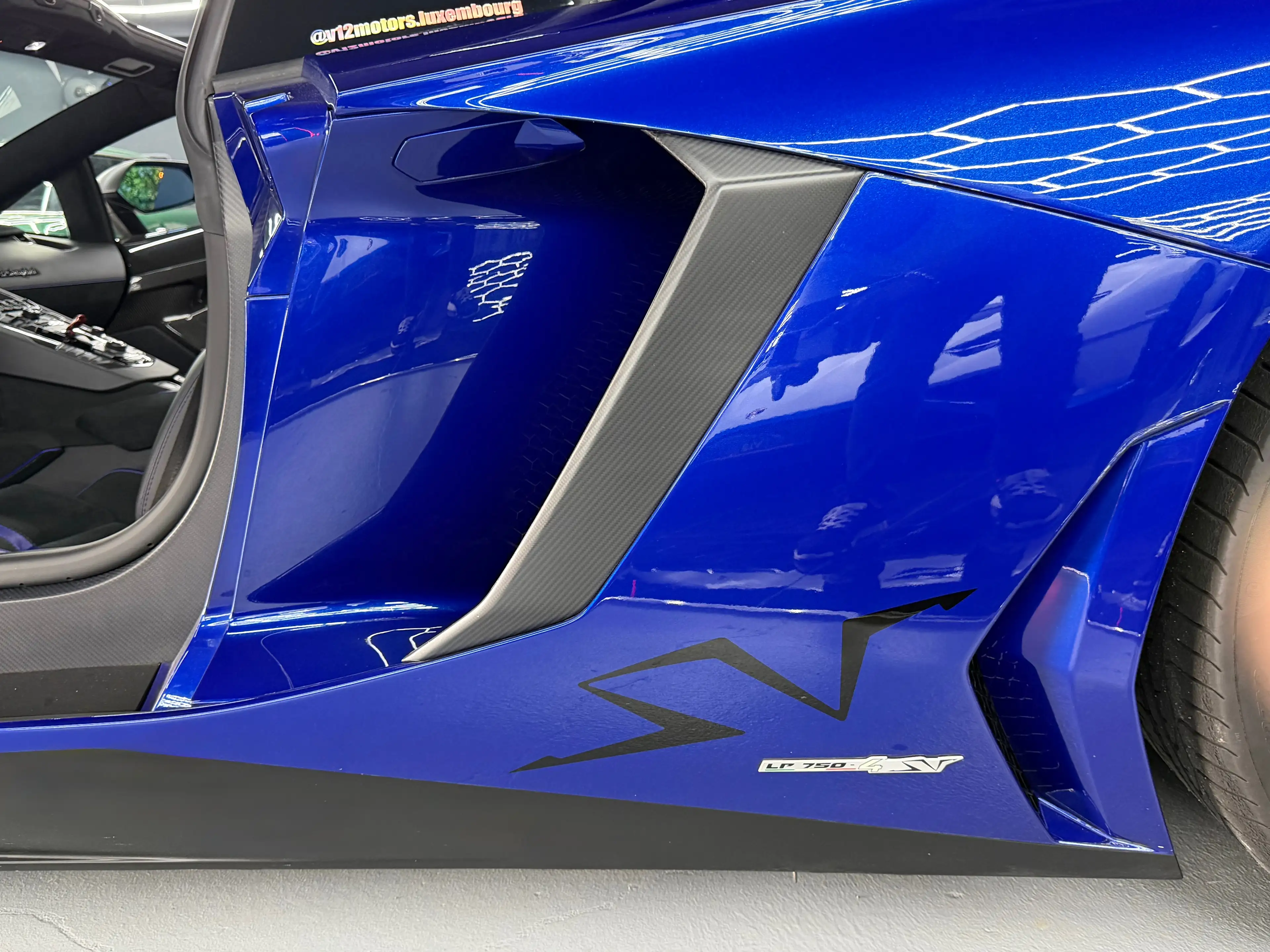 Lamborghini Aventador SV LP-750 Roadster Ad Per Full PPF Brilliant Exh — photo 8