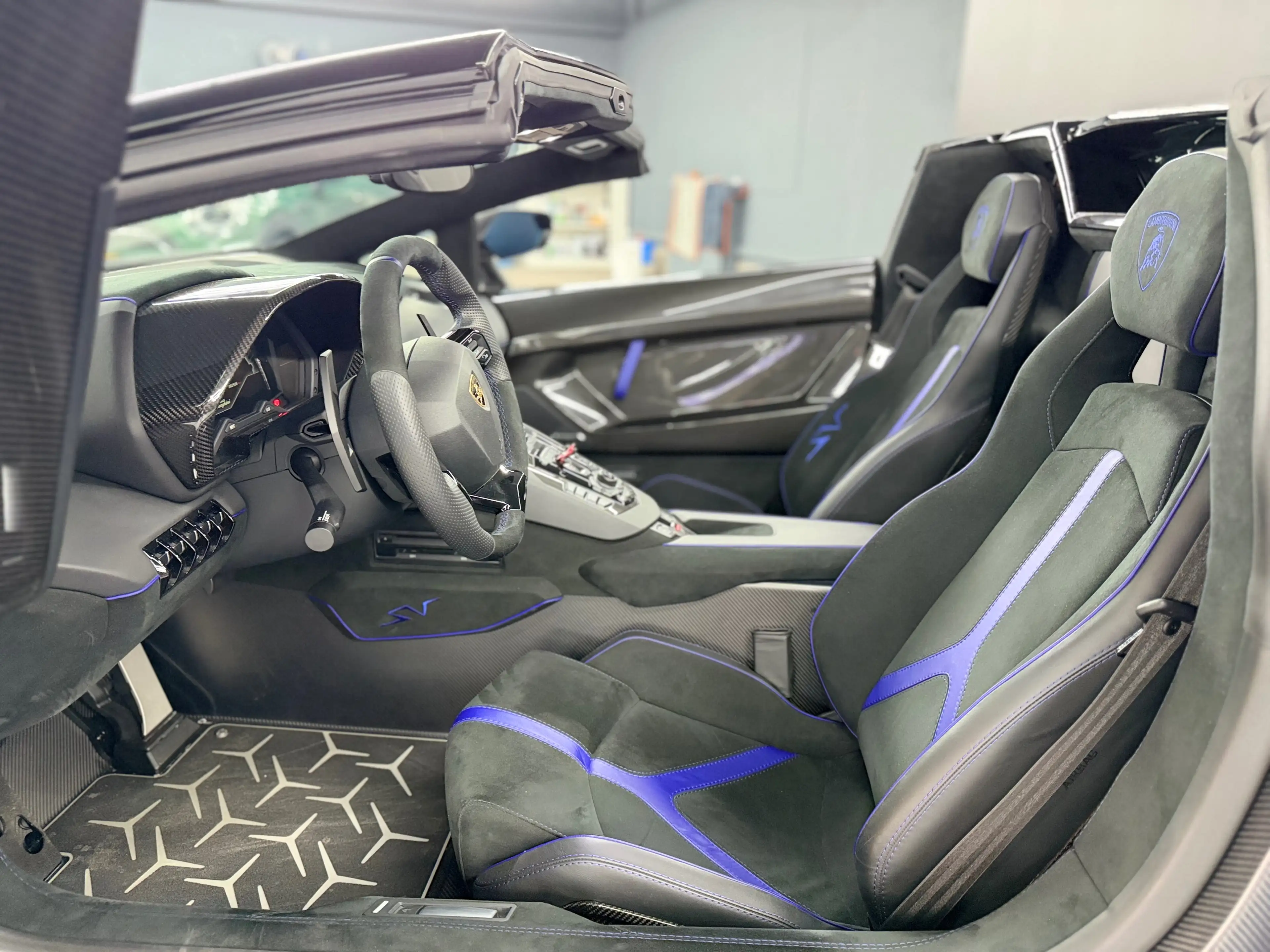 Lamborghini Aventador SV LP-750 Roadster Ad Per Full PPF Brilliant Exh — photo 10