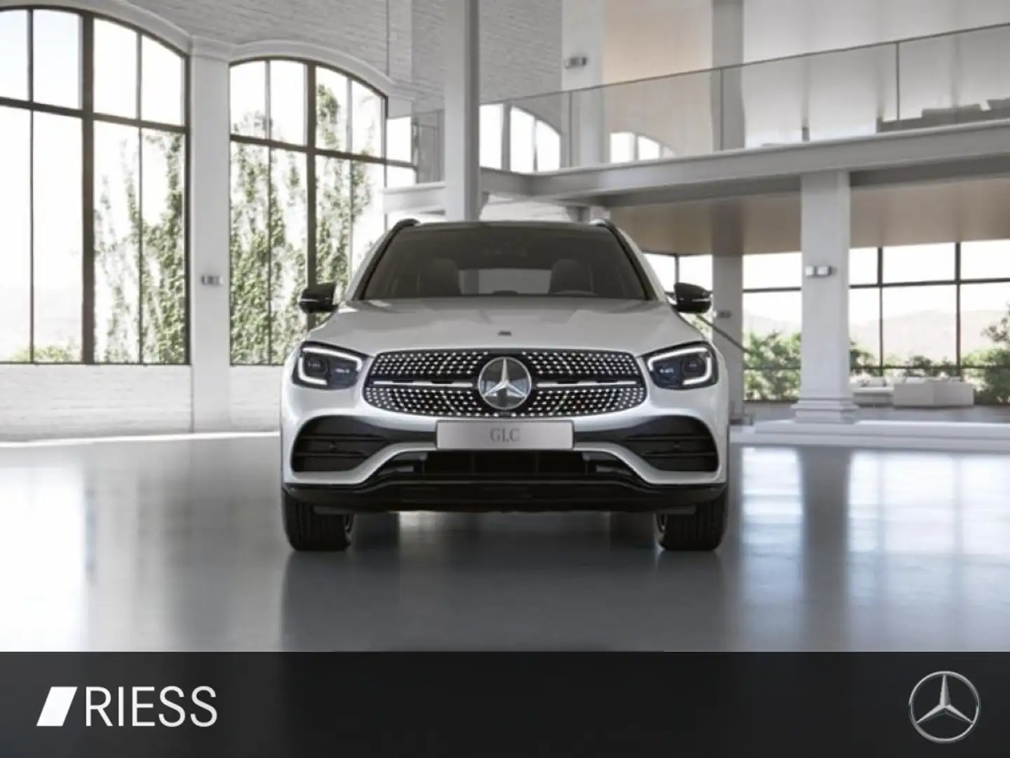 Mercedes-Benz GLC 300 de 4MATIC SD HUD AkustikGlas LM ACC PDC Weiß - 2