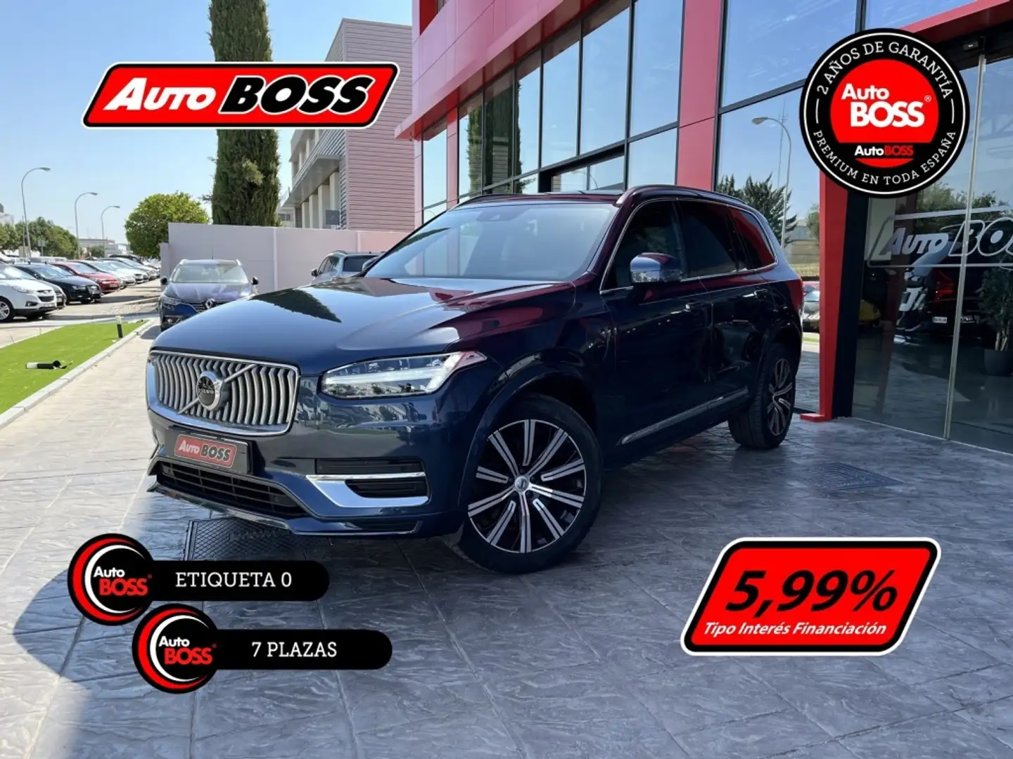 Volvo XC90 T8 Twin Inscription AWD Aut. Azul - 1