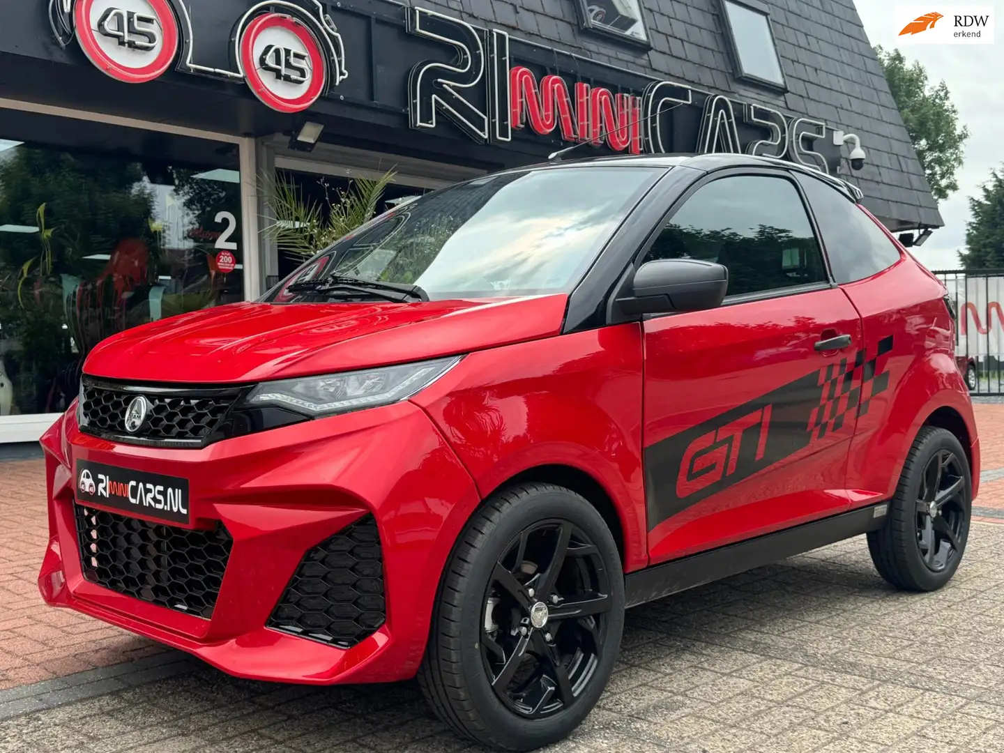 Aixam GTI Brommobiel Coupé | 2025 | 2jr. Garantie | 45km aut Roşu - 1
