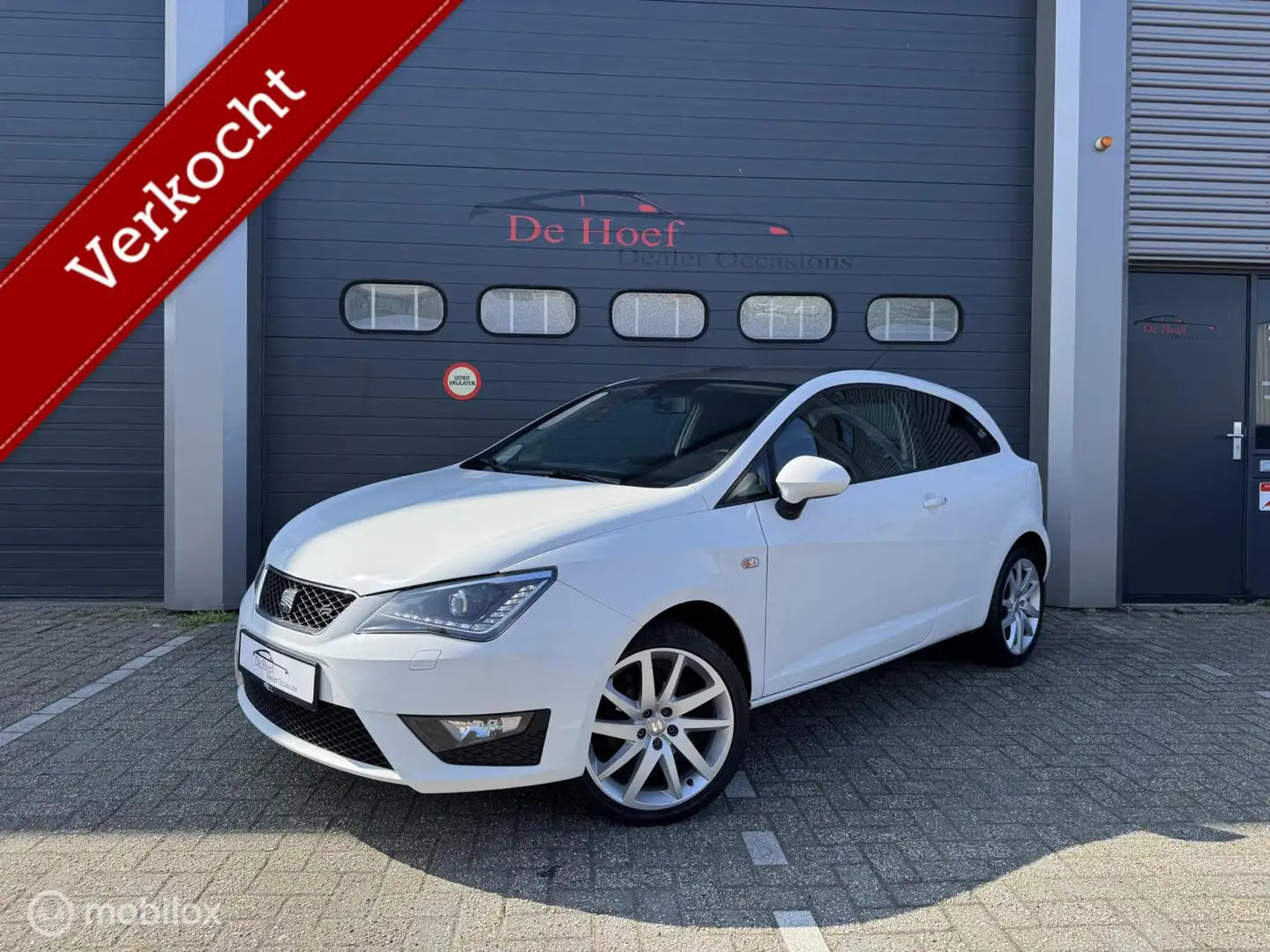 SEAT Ibiza SC 1.2 TSI FR✓Xenon/Led ✓Airco✓Cruise✓Nw APK Blanc - 1