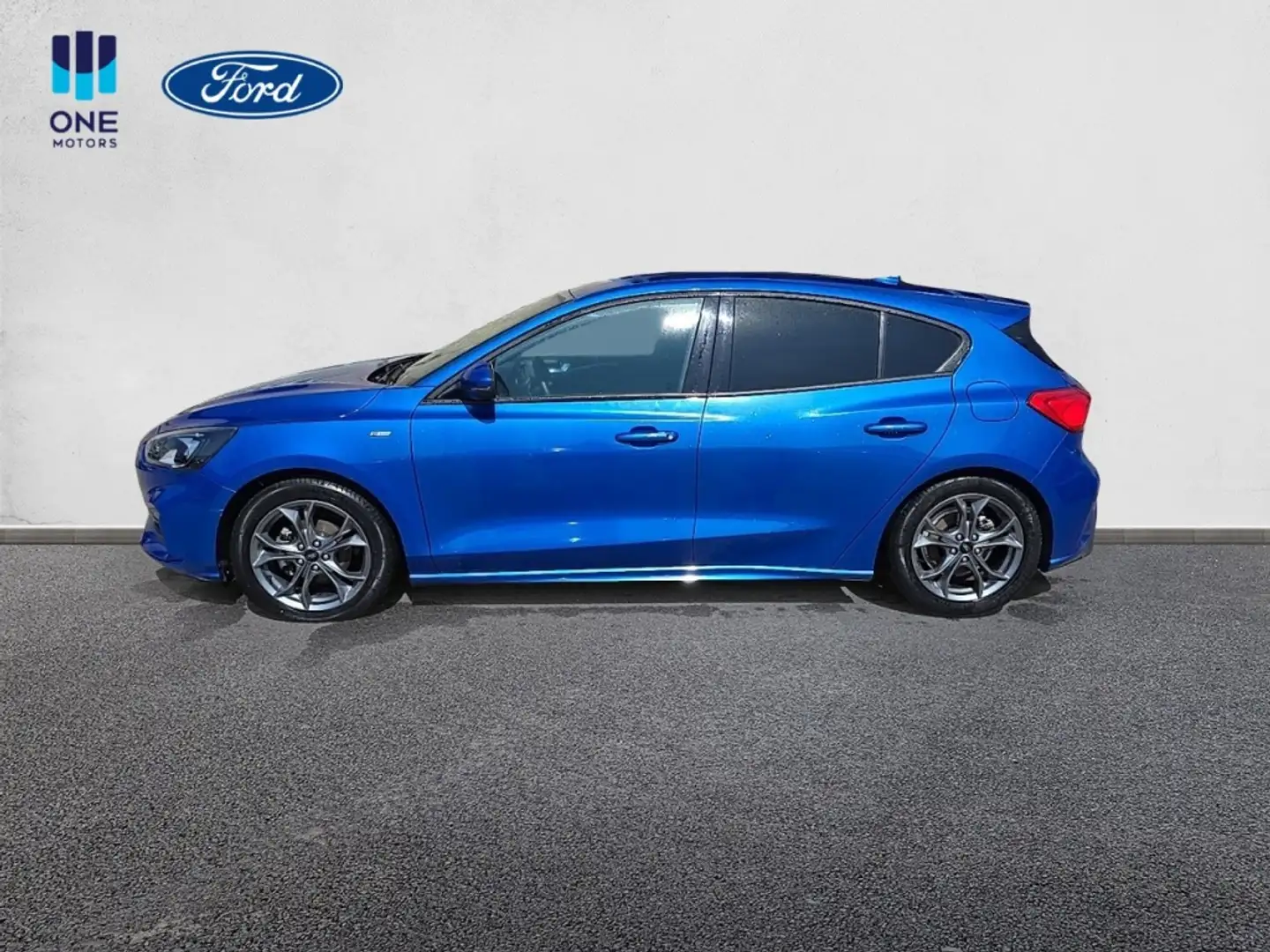 Ford Focus Sportbreak 1.0 Ecoboost MHEV ST Line Blau - 2