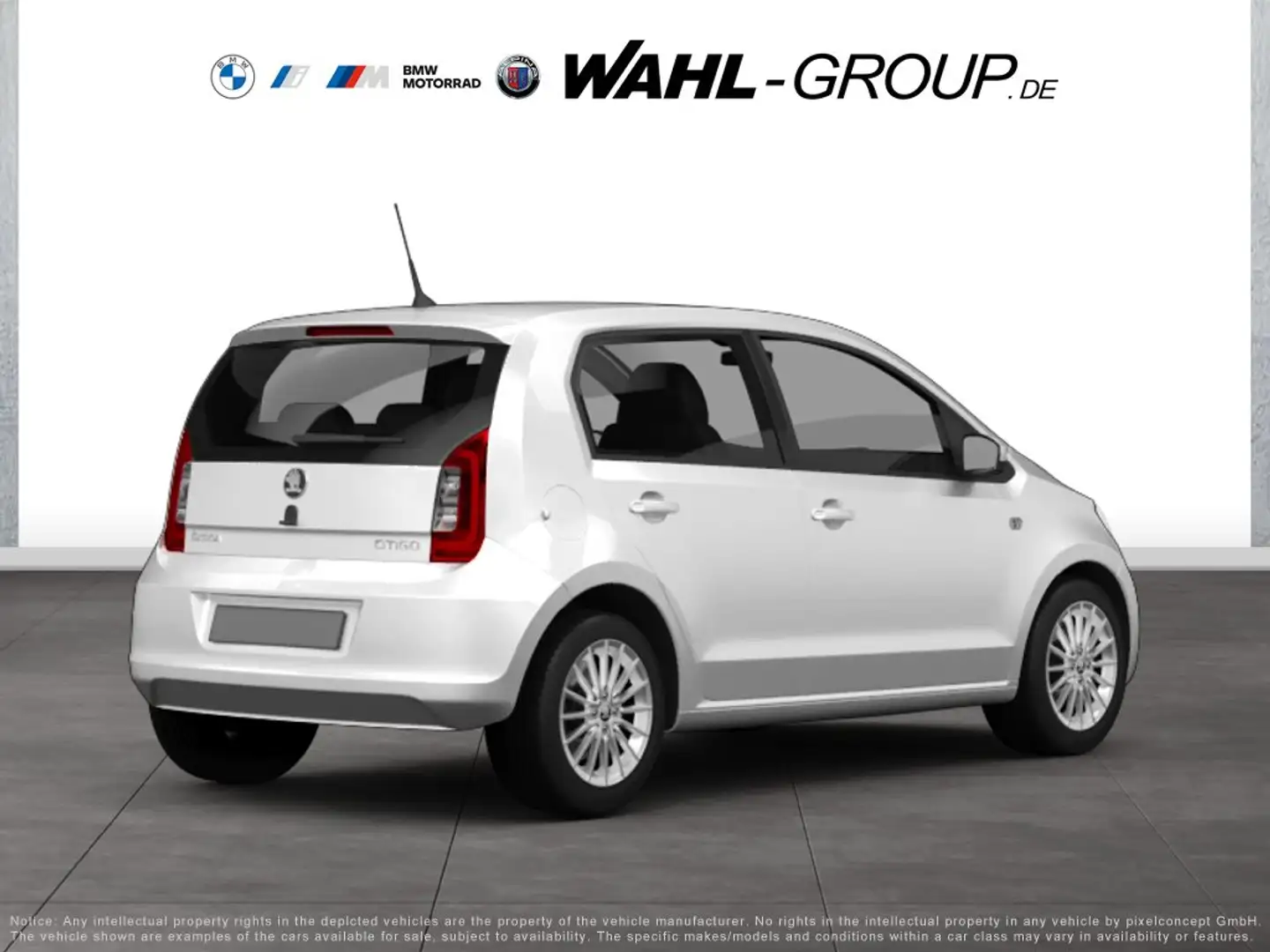 Skoda Citigo 1.0 MPI CLEVER DAB GRA KLIMA Weiß - 2