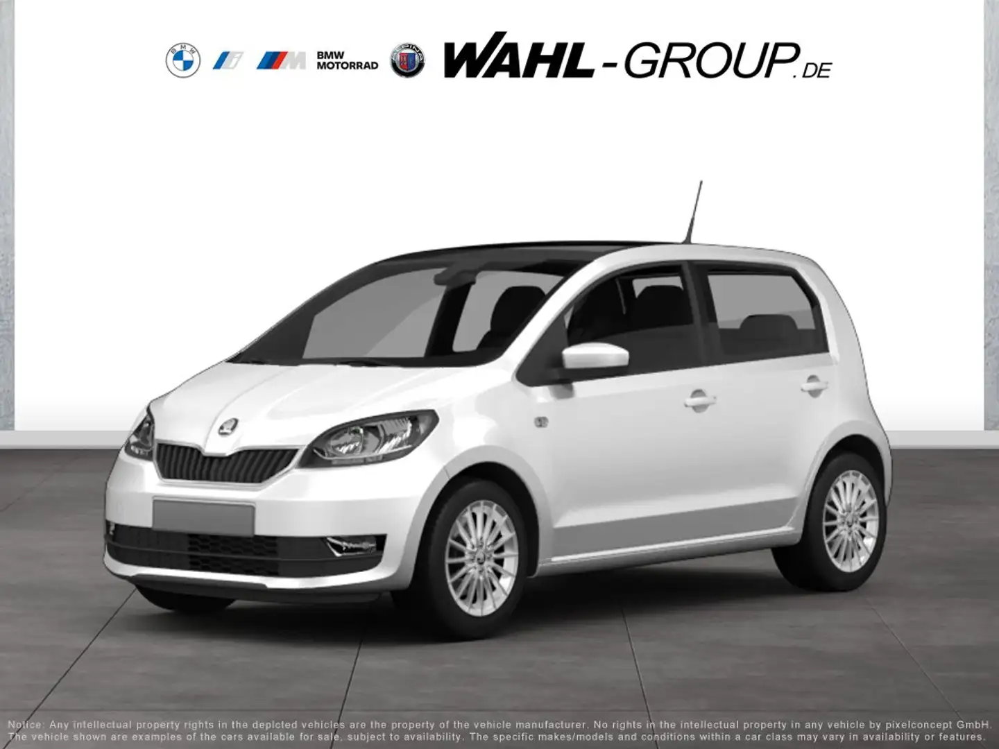 Skoda Citigo 1.0 MPI CLEVER DAB GRA KLIMA Weiß - 1