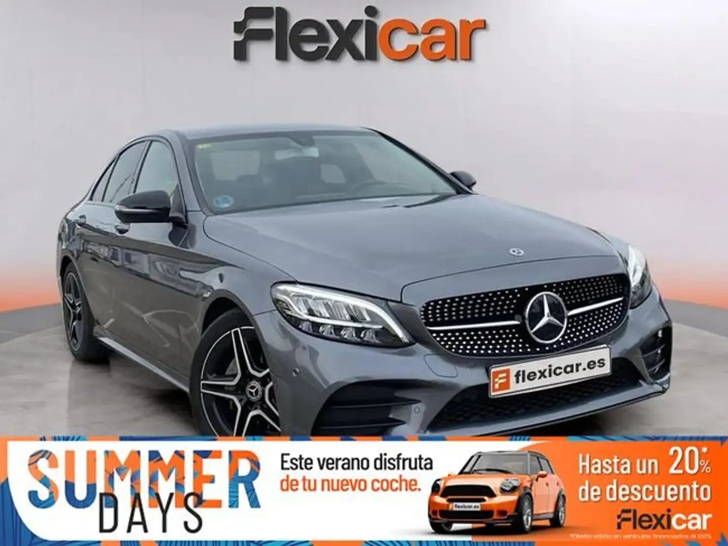 Mercedes-Benz C 200 d Gris - 1