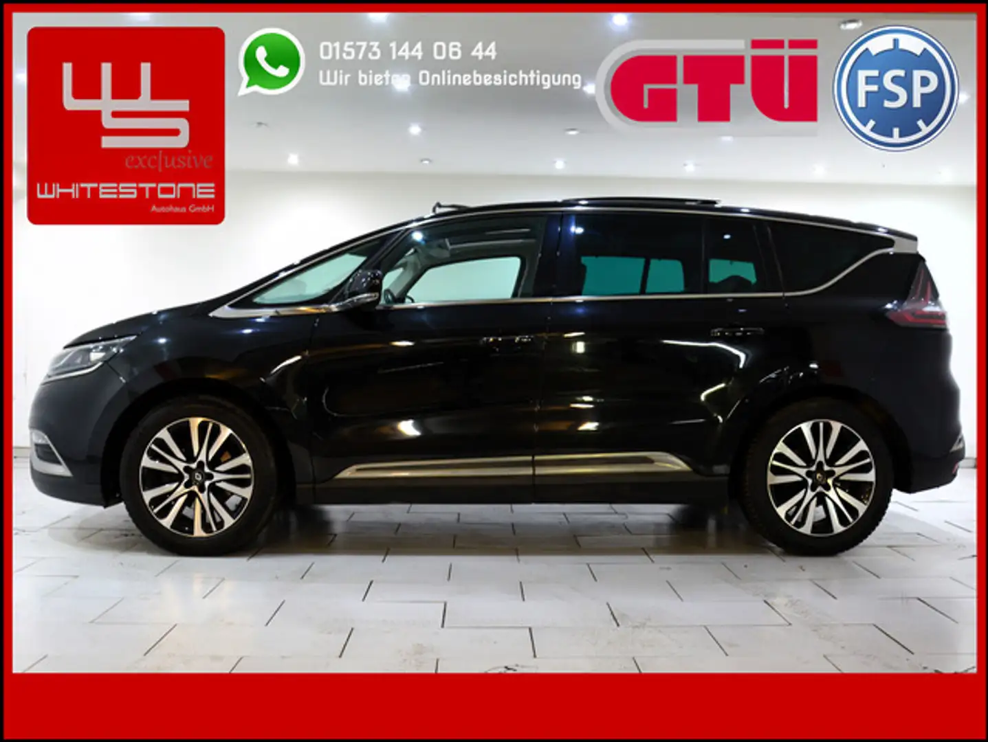 Renault Espace V Initiale Paris / Gr. Panorama / 7 Sitze Negro - 1