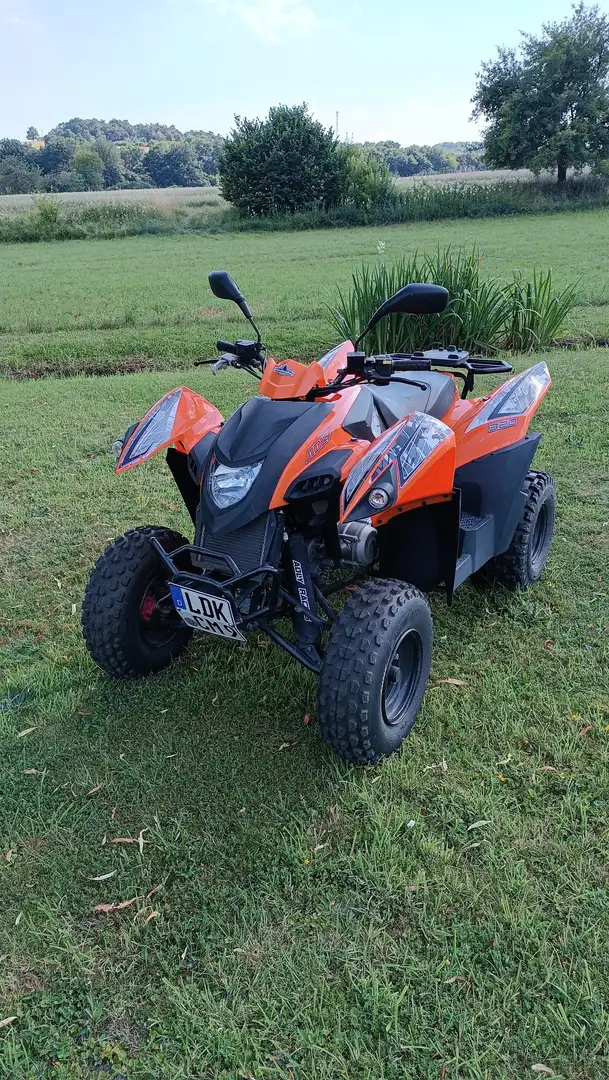 Hercules 320 Hurricane SE Eco Adly Herkules ATV Quad Pomarańczowy - 1