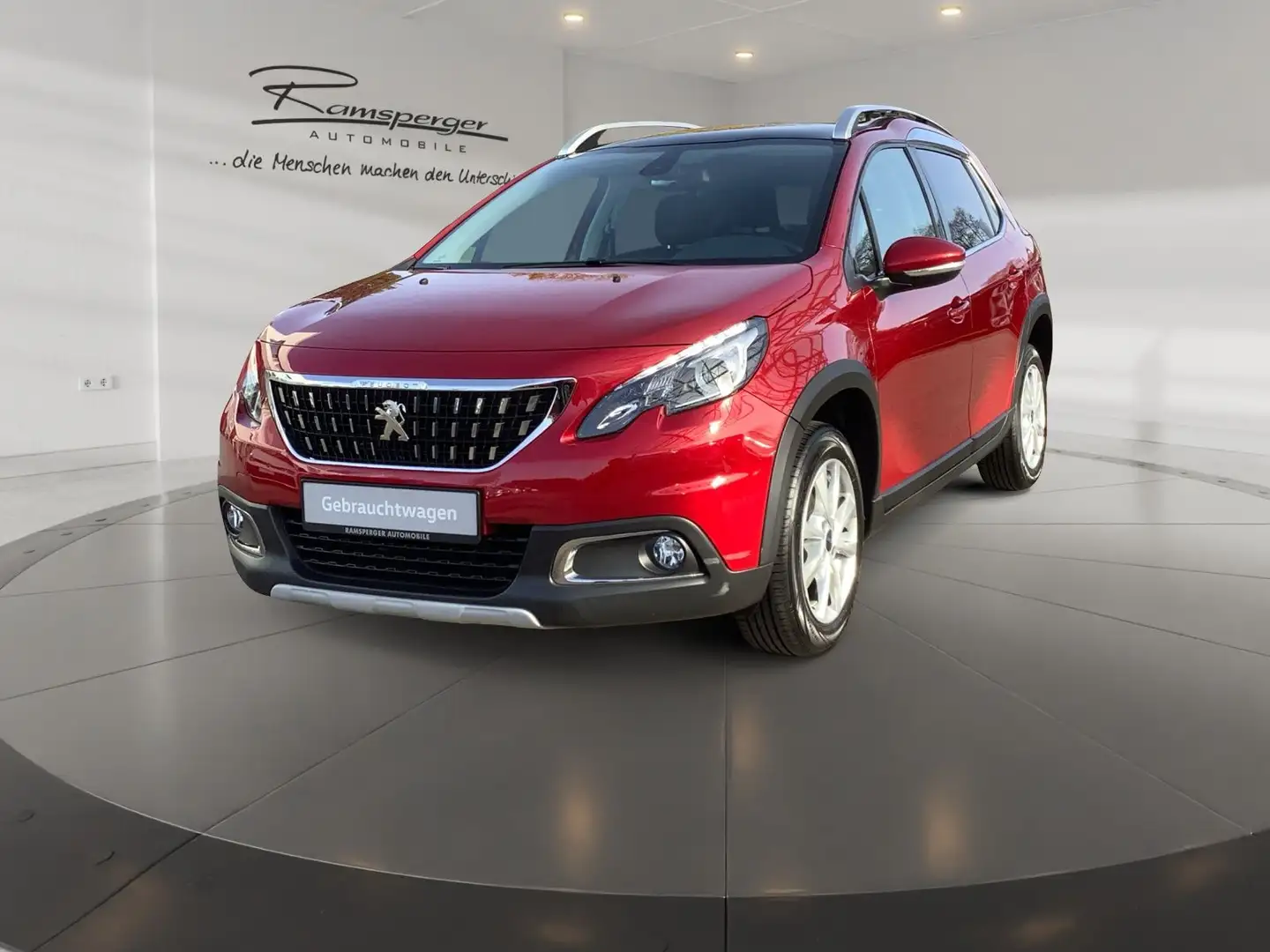 Peugeot 2008 1.2 PureTech 110 Allure GRA Navi Pano SHZ P Rot - 2