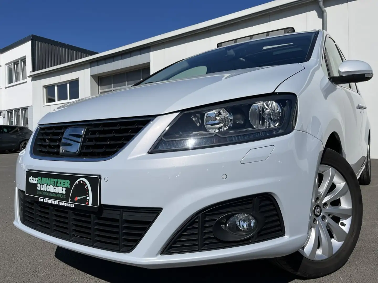 SEAT Alhambra 2.0 TDI Style 188€ m. 20% Anzahlung STHZ Panoram Weiß - 1