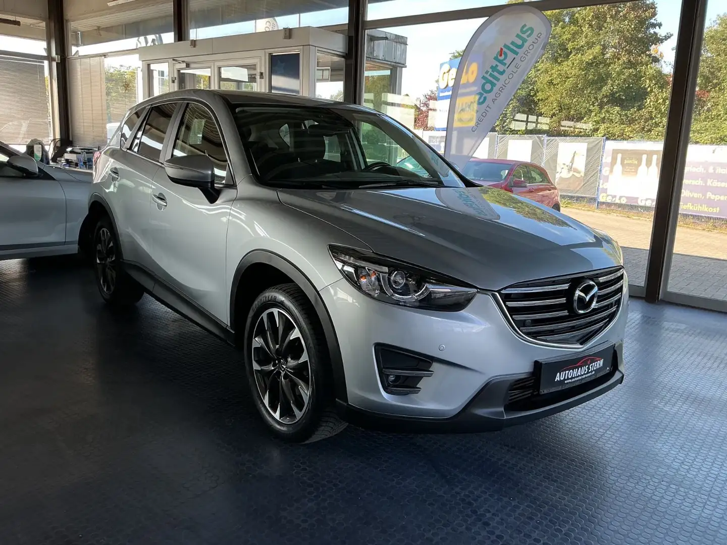 Mazda CX-5 Sports-Line AWD*Bose*Automatik*Spur* Silber - 1