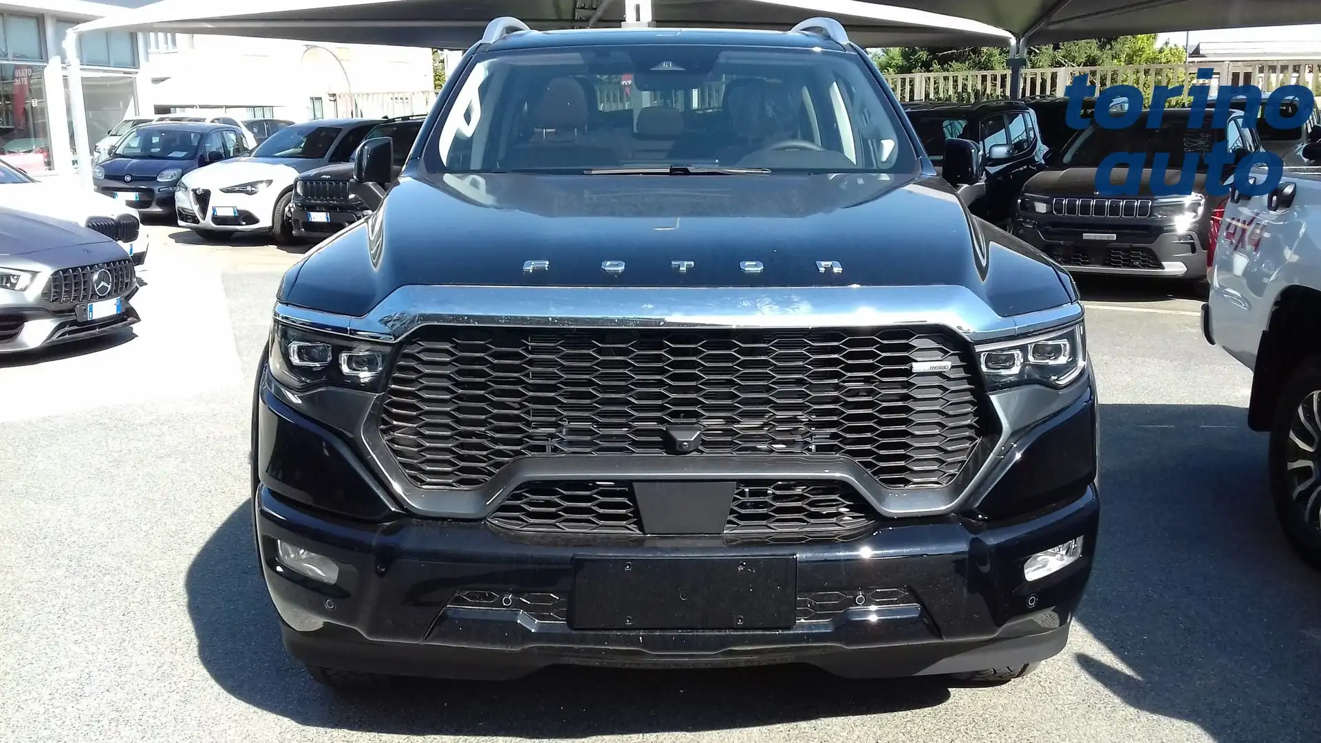 Foton Tunland V9 Tunland V9 VGT ULTRA Turbo DOPPIA CABINA 4X4 48V Zwart - 2