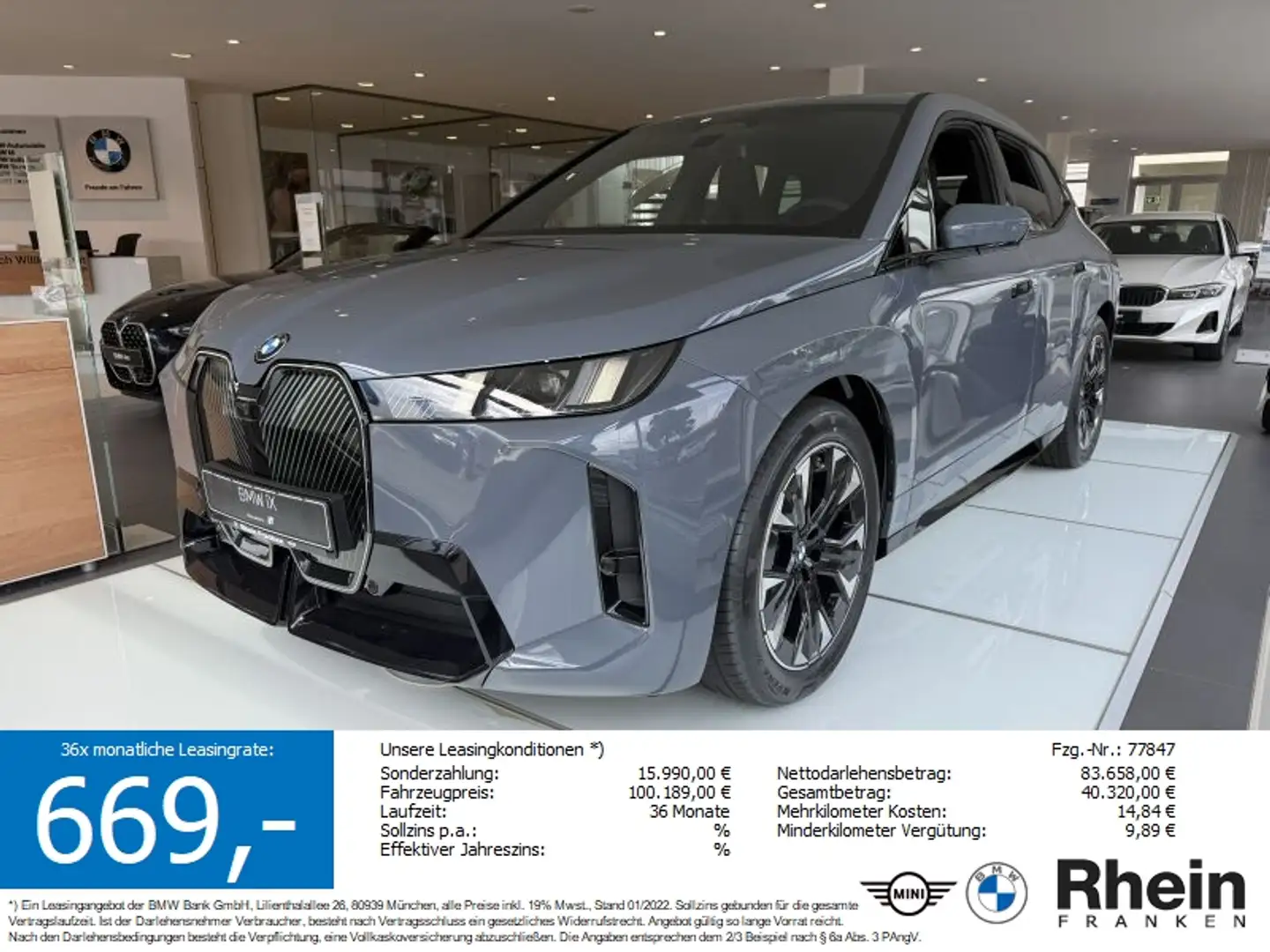 BMW iX xDrive45 M Sportpaket Facelift. AHK. HK. uvm - 1