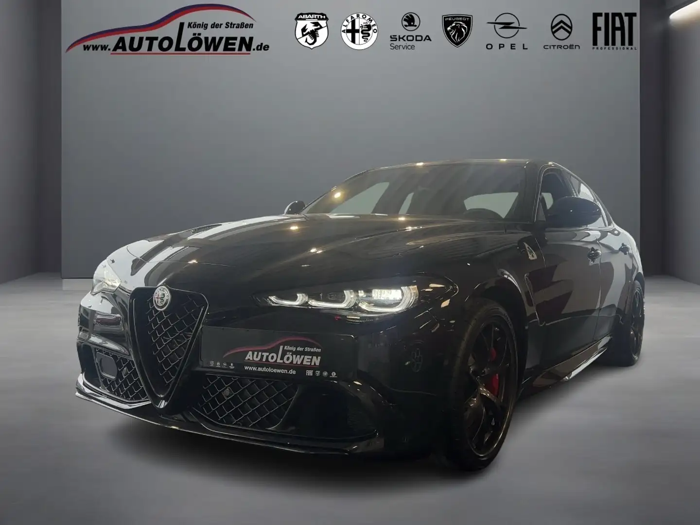 Alfa Romeo Giulia 2.9 V6 Bi-Turbo Quadrifoglio (EURO 6e) 52 Schwarz - 1