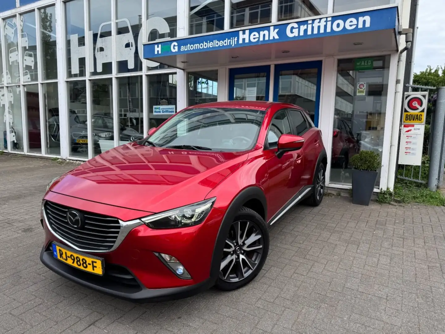 Mazda CX-3 2.0 SkyActiv-G 120 GT-M Automaat I Leer I Trekhaak Rouge - 1