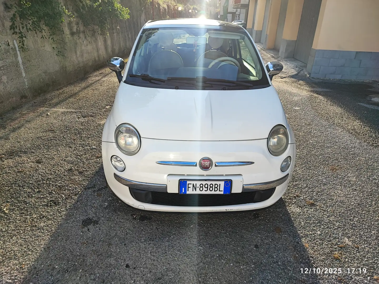 Fiat 500 1.2 lounge automatica Bianco - 1