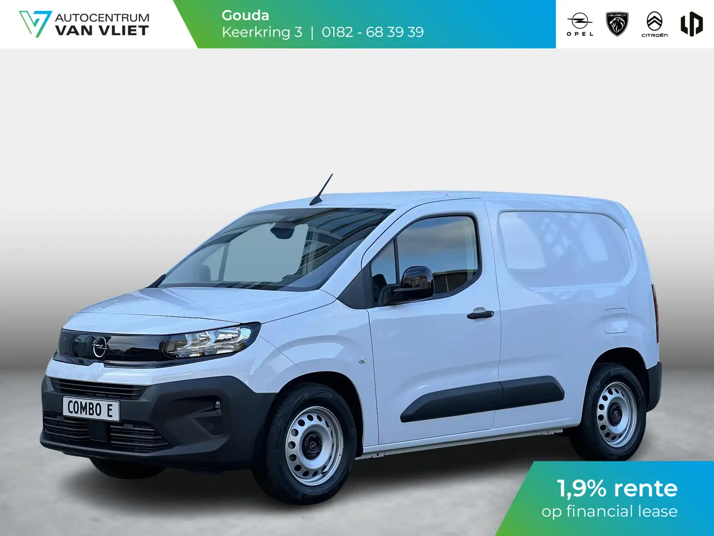 Opel Combo-e Electric L1 50kWh | 1,9% rente | Apple Carplay | p Fehér - 1