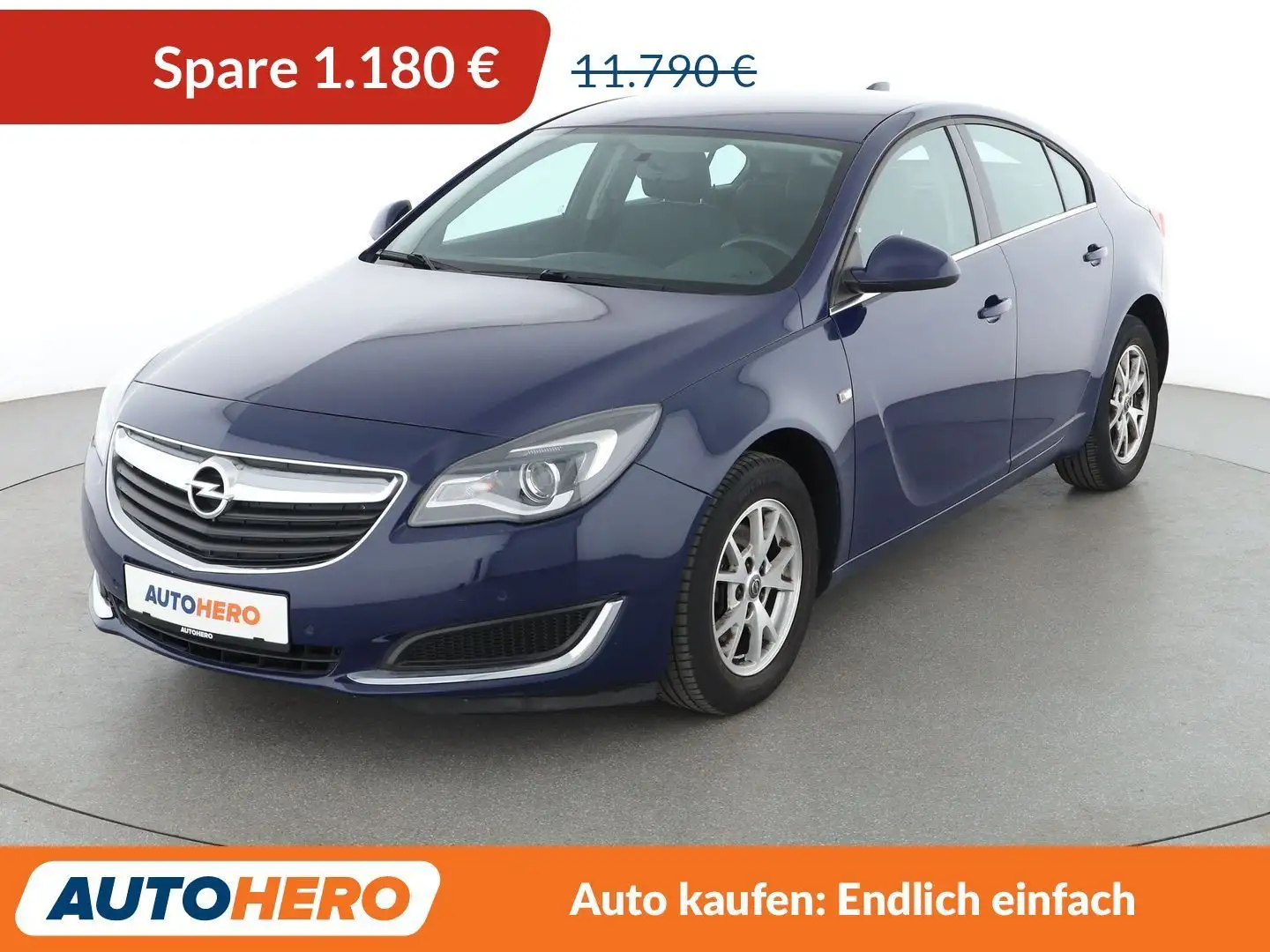 Opel Insignia 1.4 Turbo Business Edition*NAVI*TEMPO*PDC* Blau - 1