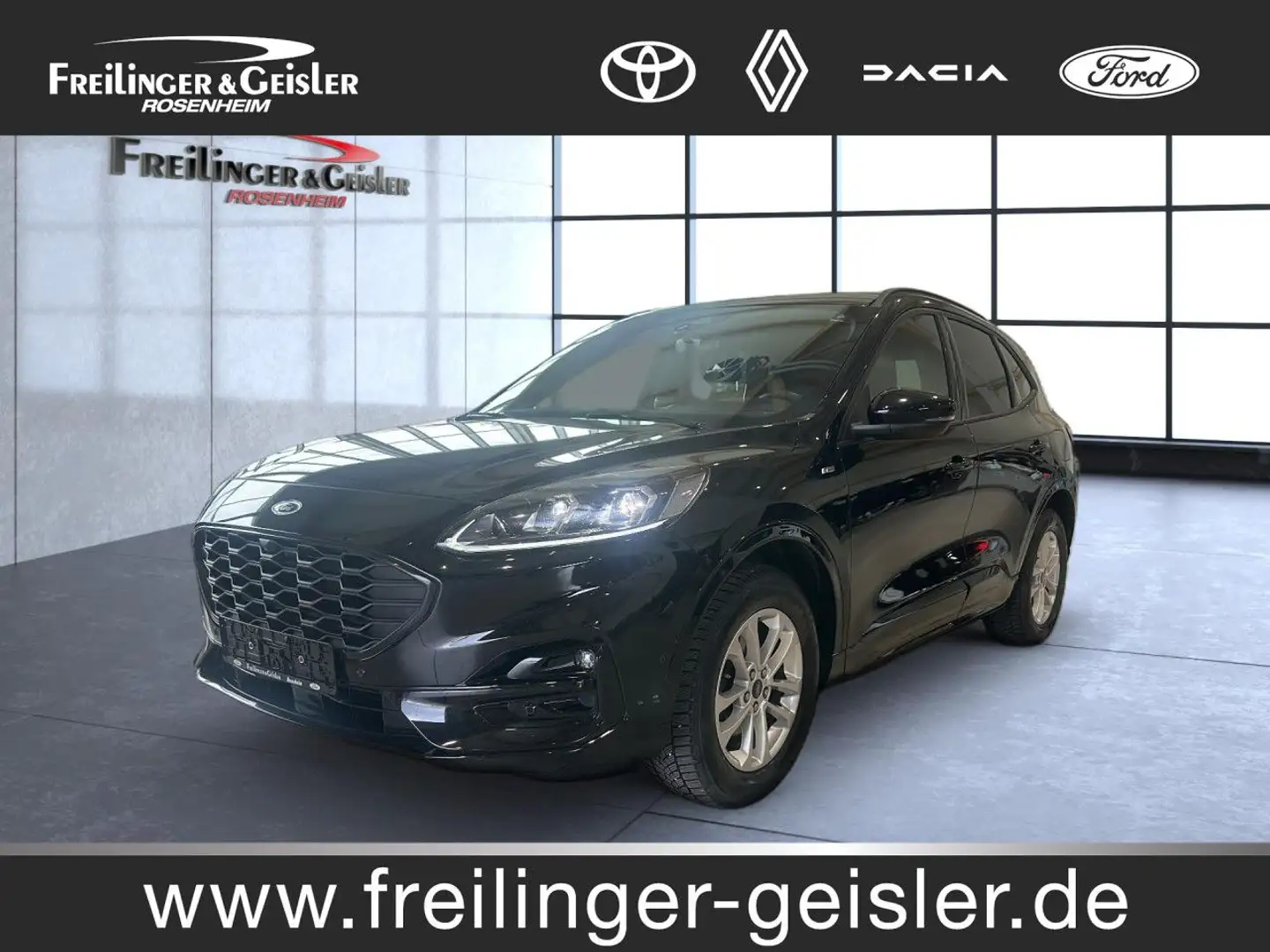 Ford Kuga ST-Line AWD Sportpaket Bluetooth Navi LED Nero - 1