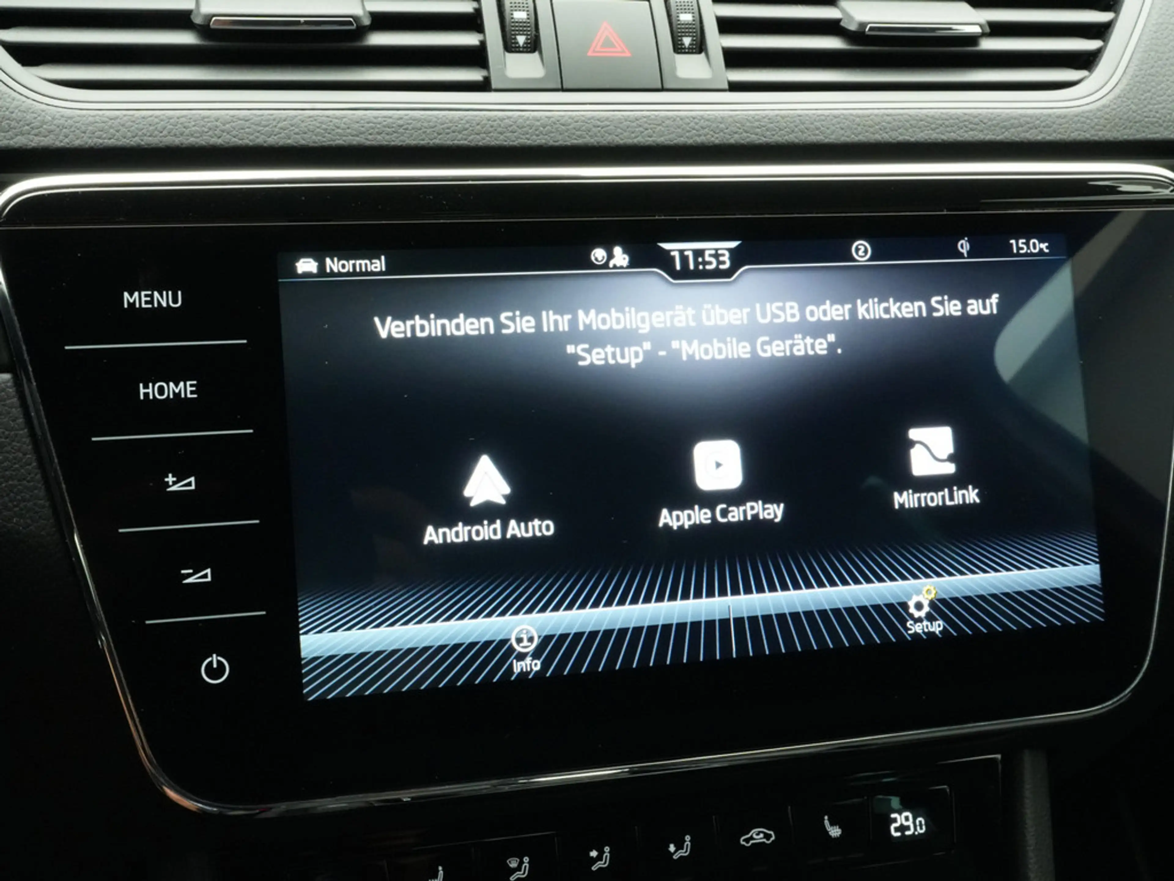 Skoda Superb Combi Sportline DSG PANO AHK DCC LED — photo 11