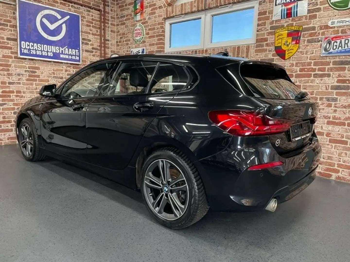 BMW 118 118i 140cv Auto SPORT-LINE aCarPlay/ALU17/Navi Noir - 2