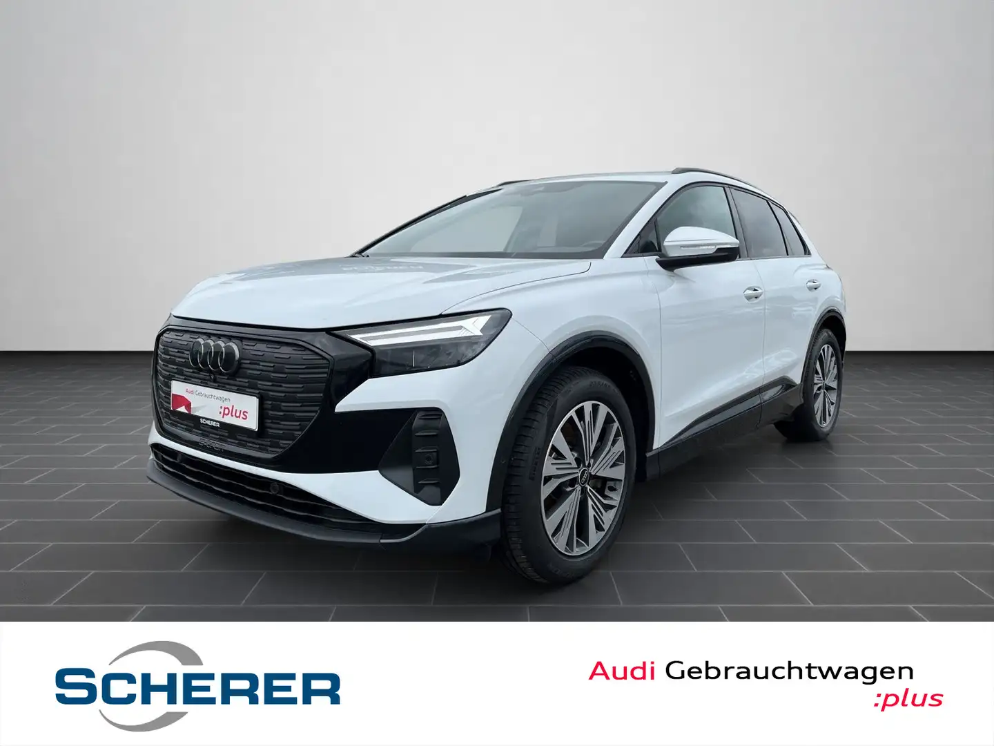 Audi Q4 e-tron 40 Wärmep. MMI SHZ ACC SPORTSITZE LM Weiß - 1