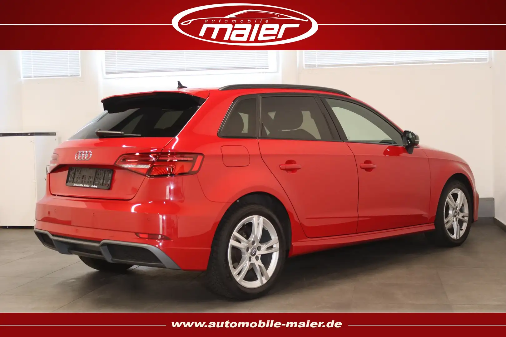 Audi A3 30 g-tron S line Plus-Navi-ACC-LED-SHZ-KESSY- Rot - 2