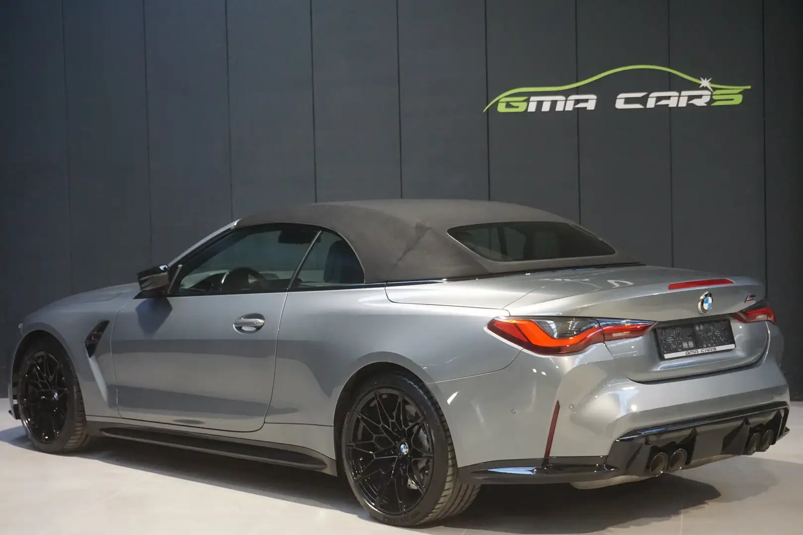 BMW M4 Cabrio 3.0 ASxDrive Competition M-Head Up-Garantie Gris - 2