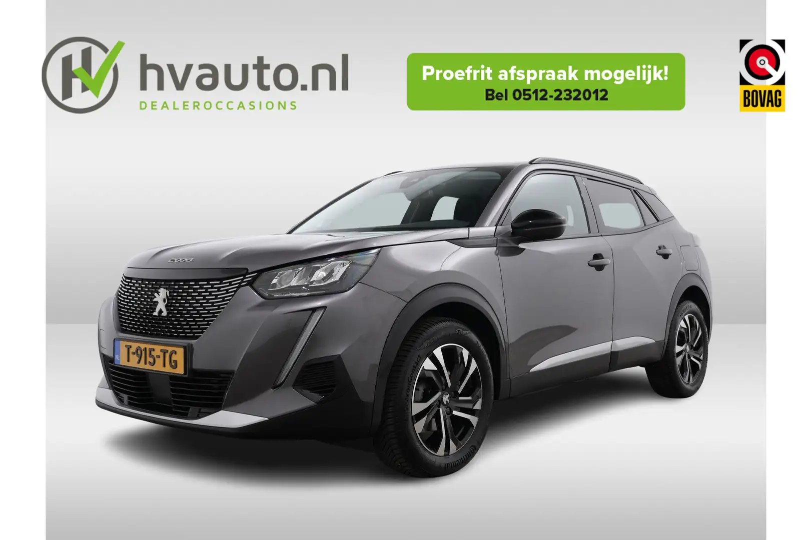 Peugeot 2008 1.2 PURETECH 130PK ALLURE PACK EAT8 Camera achter Grigio - 1
