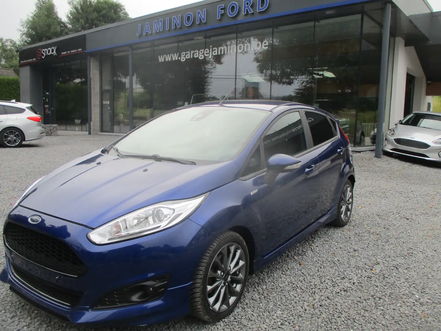 Ford Fiesta Fiesta 1.0 EcoBoost ST-Line S/S Bleu - 1