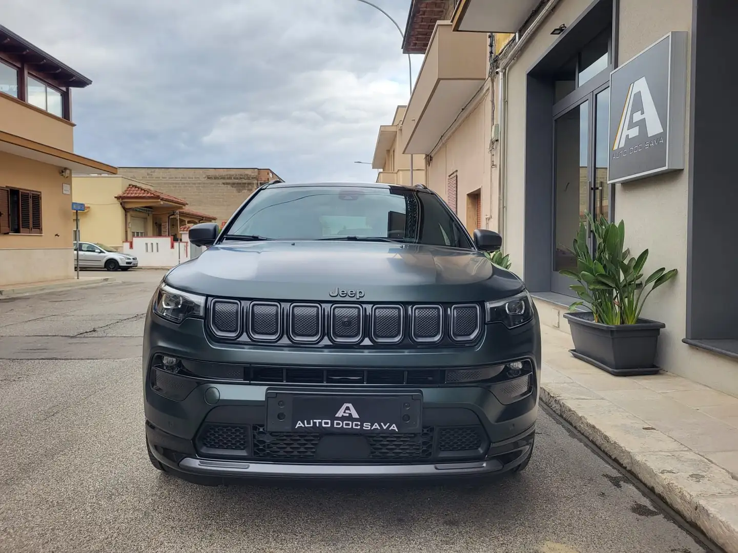 Jeep Compass Compass 1.6 Mtj S 130 Cv+Pelle+Full Led+Opaca.. Groen - 2