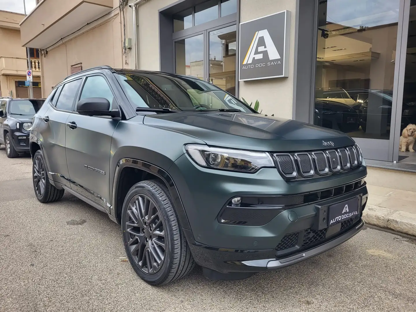 Jeep Compass Compass 1.6 Mtj S 130 Cv+Pelle+Full Led+Opaca.. Groen - 1