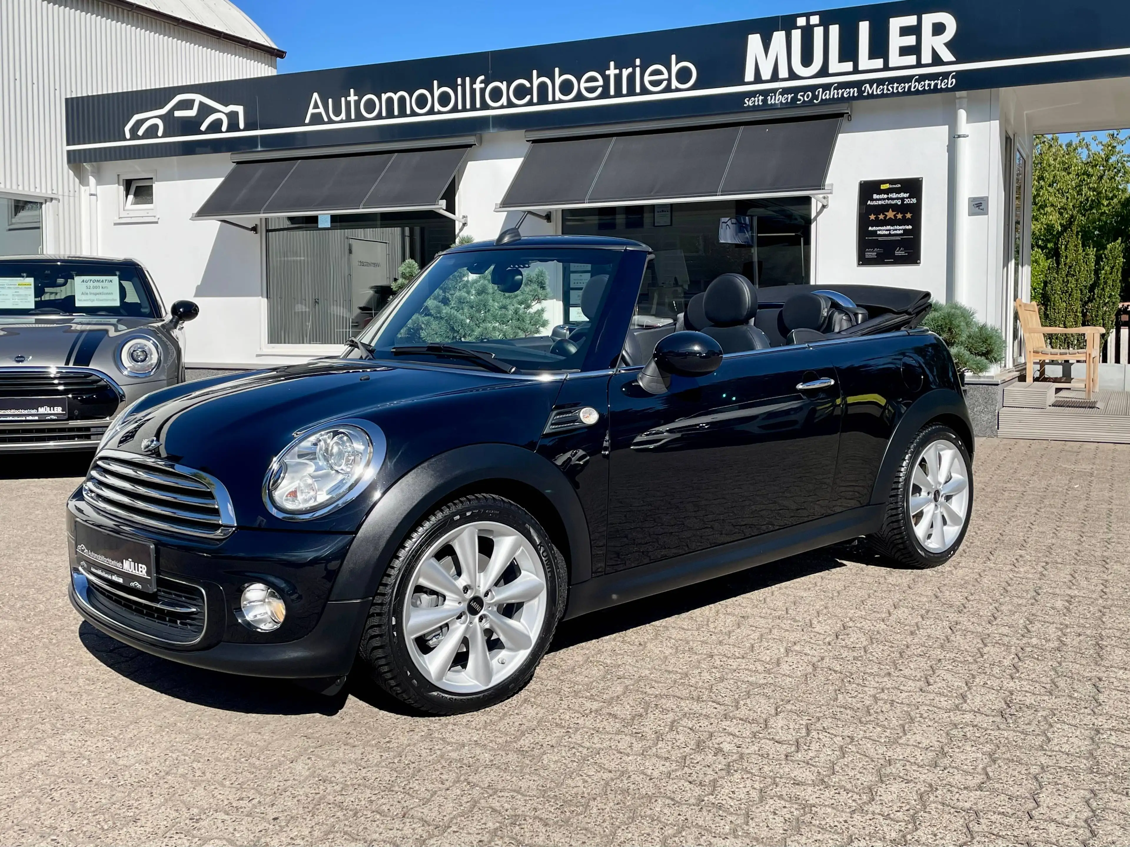 MINI Cooper Cabrio MINI CABRIO+"ECHTLEDER"+Navi+XENON+ TRAUMZUSTAND! +Alle Inspektionen