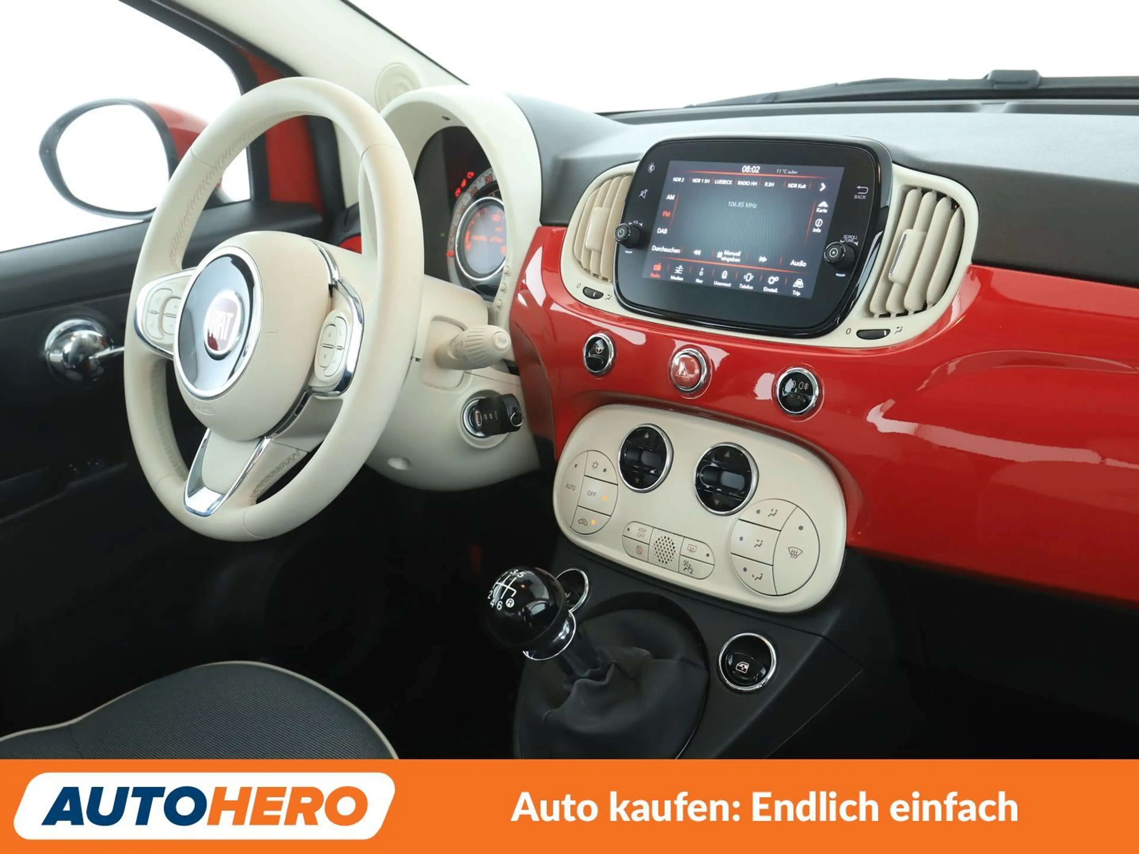 Fiat 500 1.0 Mild-Hybrid Lounge*NAVI*TEMPO*PDC*KLIMA* — photo 13