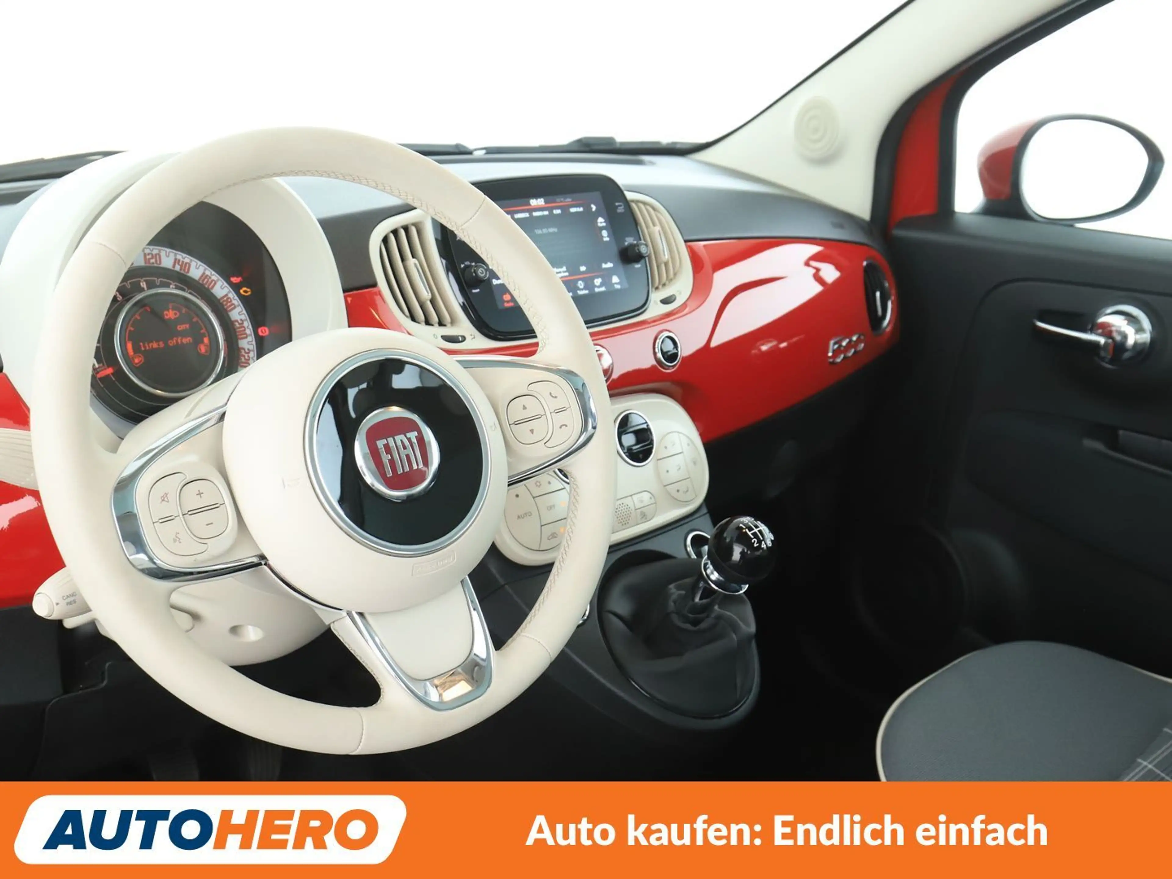 Fiat 500 1.0 Mild-Hybrid Lounge*NAVI*TEMPO*PDC*KLIMA* — photo 11