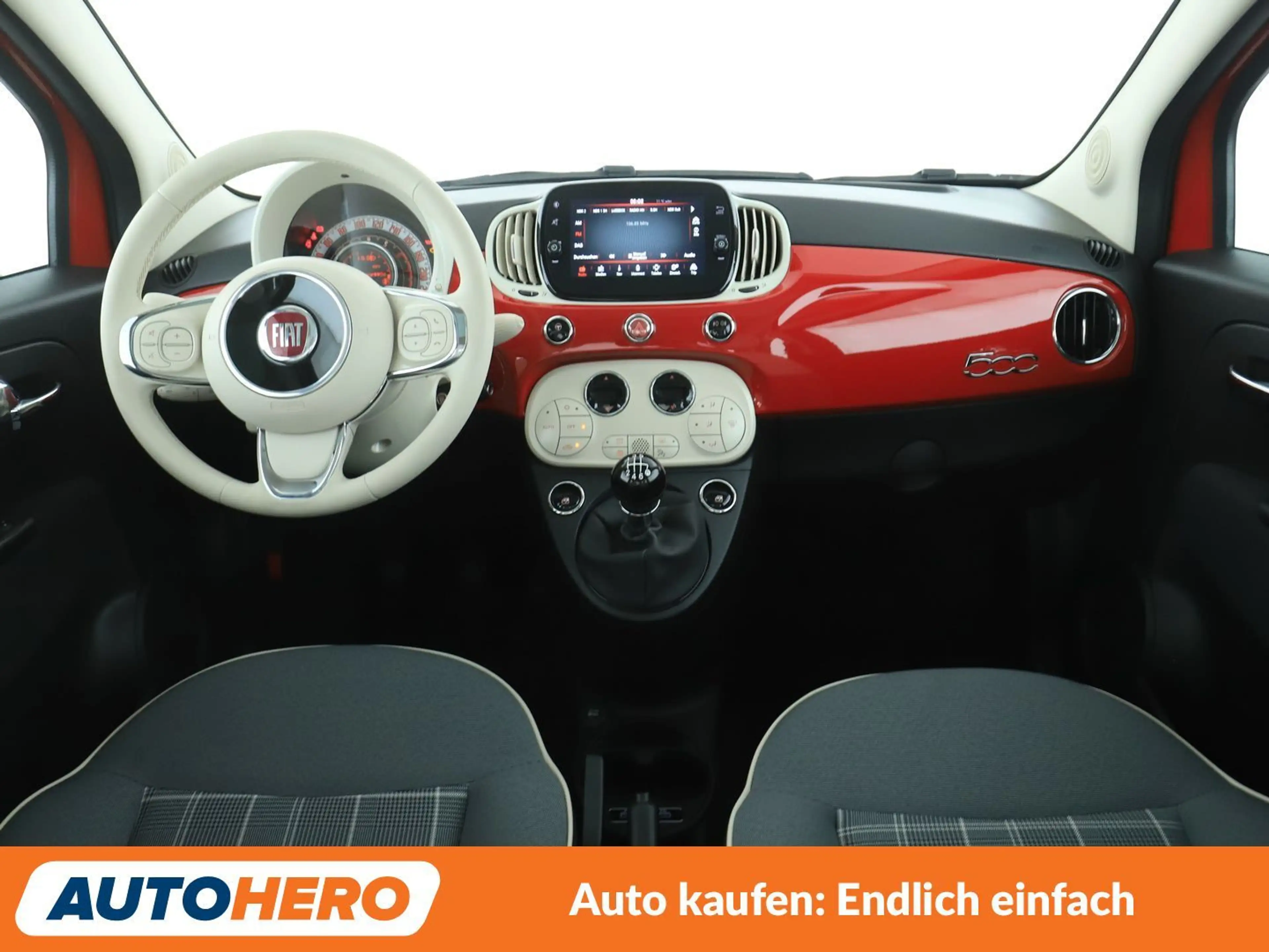 Fiat 500 1.0 Mild-Hybrid Lounge*NAVI*TEMPO*PDC*KLIMA* — photo 12