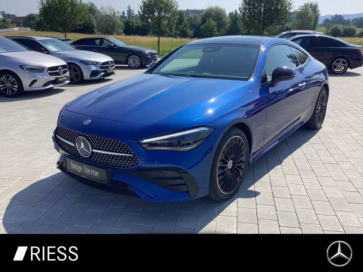 Mercedes-Benz CLE 220 d Coupé AMG Night Pano Burm. Memory PDC Blau - 1