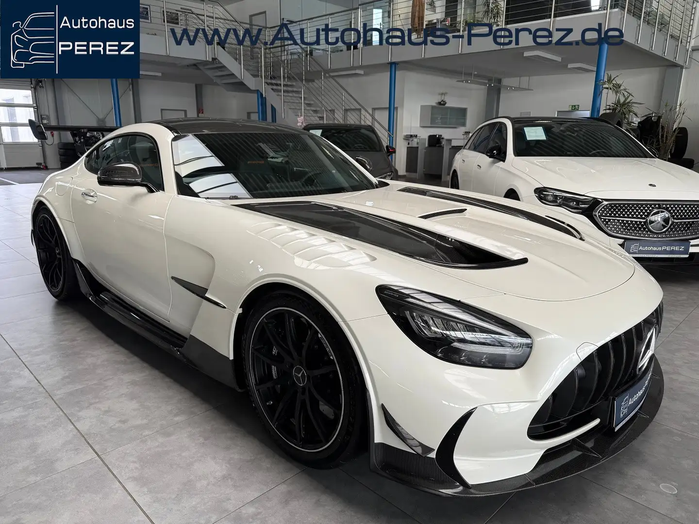 Mercedes-Benz AMG GT Black Series Coupé CARBON-BURMESTER-AMBI! Weiß - 1
