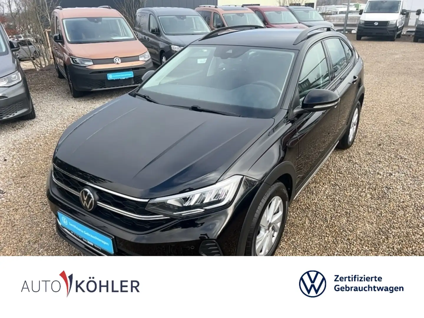 Volkswagen Taigo Life AHK / Climatronic / Navigation Matrix Schwarz - 1