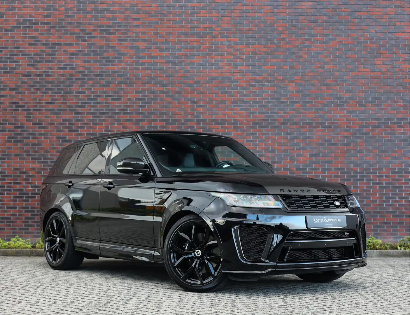 Land Rover Range Rover Sport 5.0 V8 SC SVR | Historie - Carbon - Vol! Zwart - 1