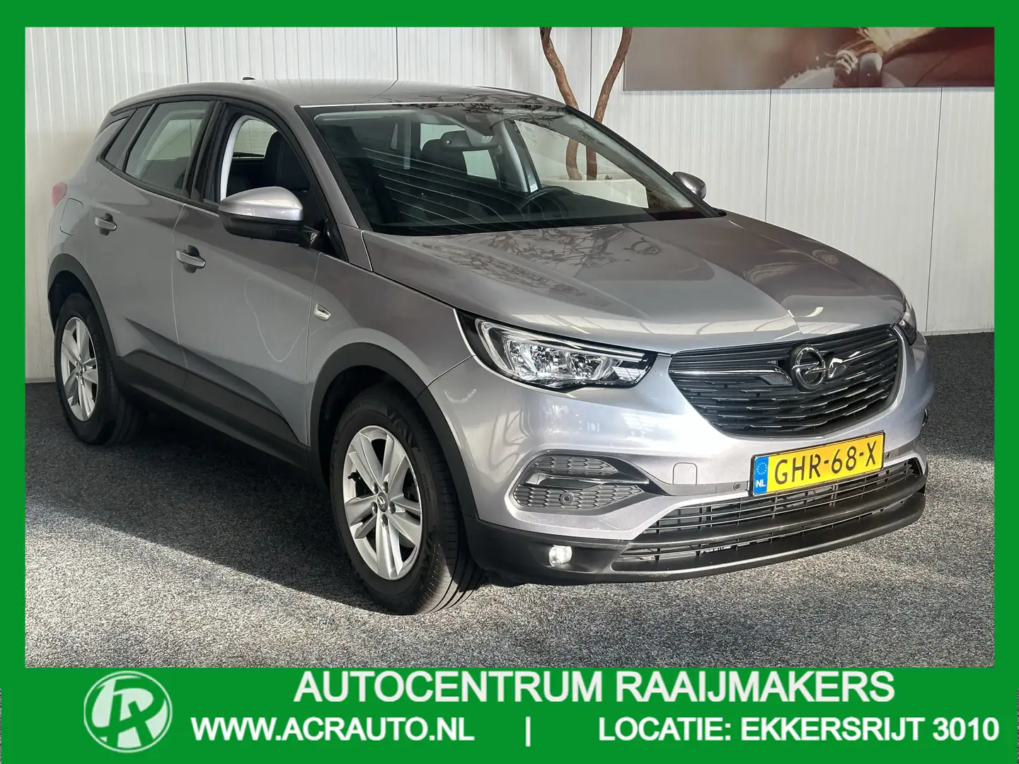 Opel Grandland X 1.2 TURBO EDITION NAVIGATIE CRUISE CONTROL APPLE C Gris - 1