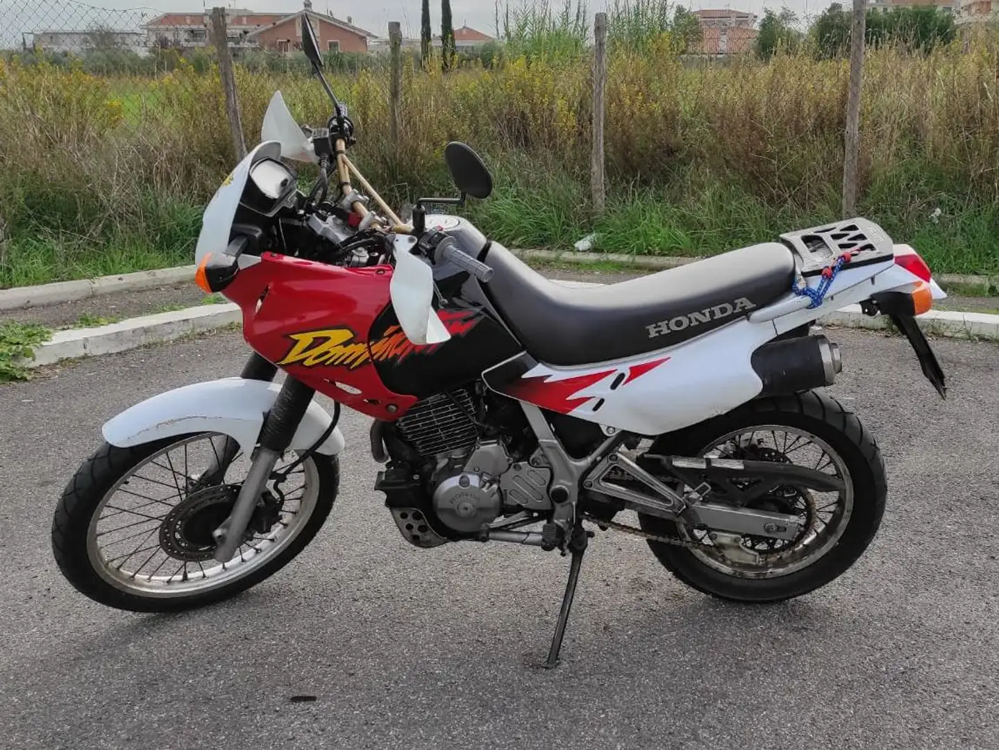 Honda NX 650 dominator Blanc - 1