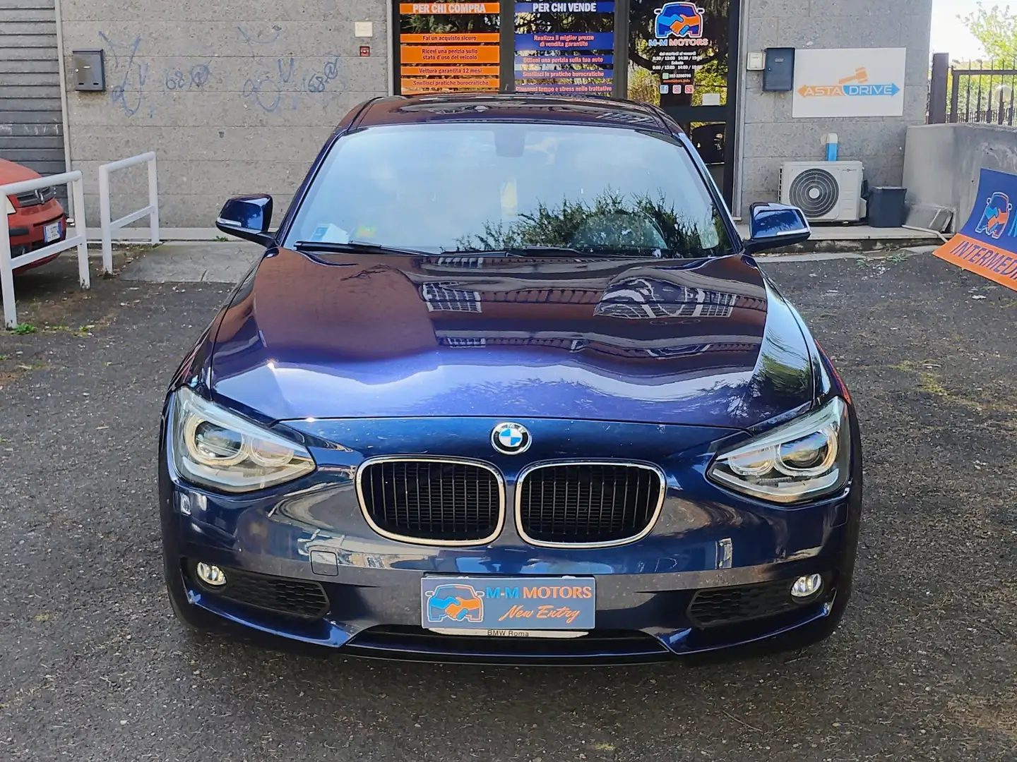 BMW 120 Serie 1 120d 5p Sport Blu/Azzurro - 2