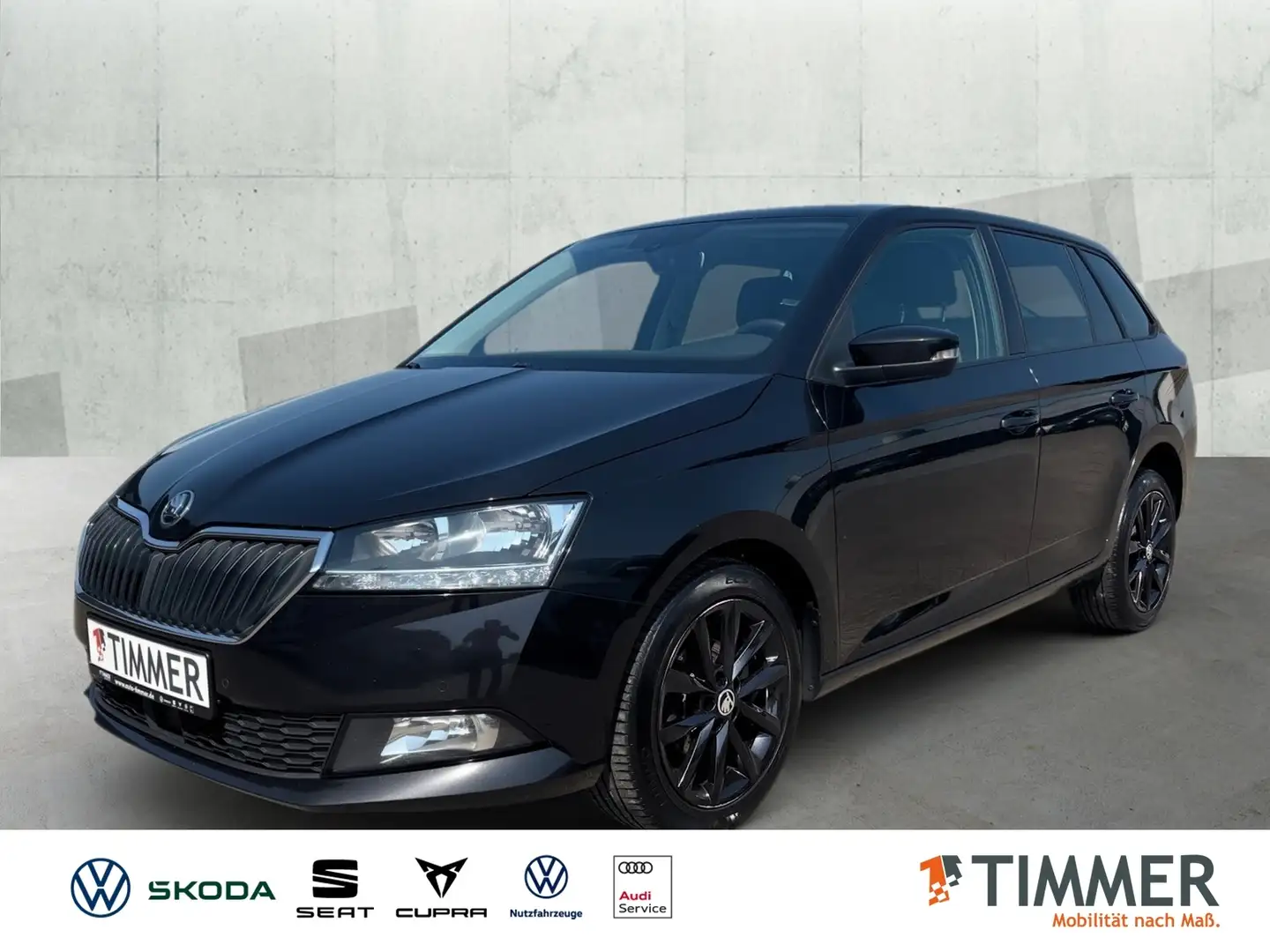 Skoda Fabia III Combi 1.0 TSI *NAVI *SITZHZG *ALU *TEMPO *DAB Schwarz - 1