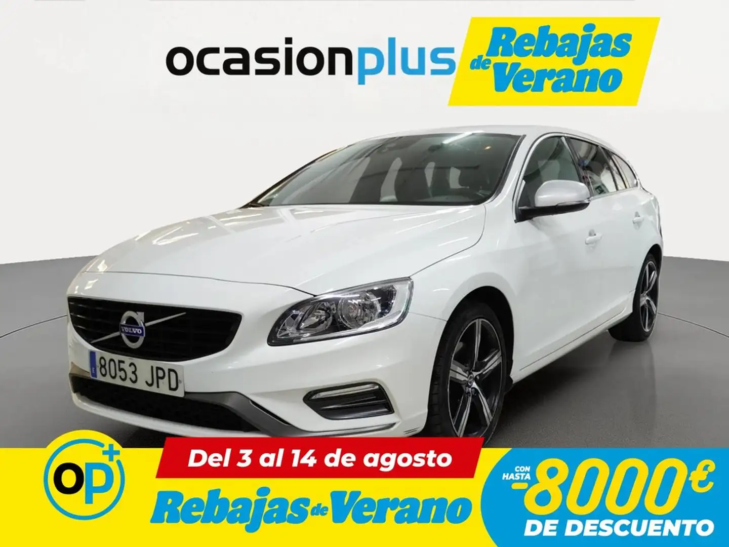 Volvo V60 D3 Momentum Aut. 150 Blanco - 1