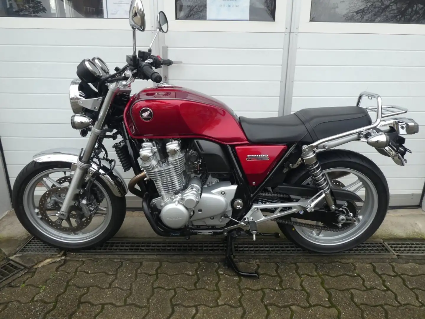 Honda CB 1100 ABS,1.Hd. Reifen+Inspektion+Tüv neu, TOPZUSTAND Czerwony - 2