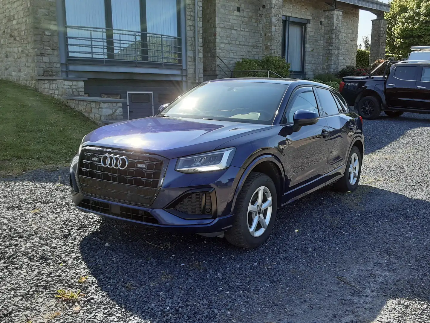 Audi Q2 30tdi Blauw - 1