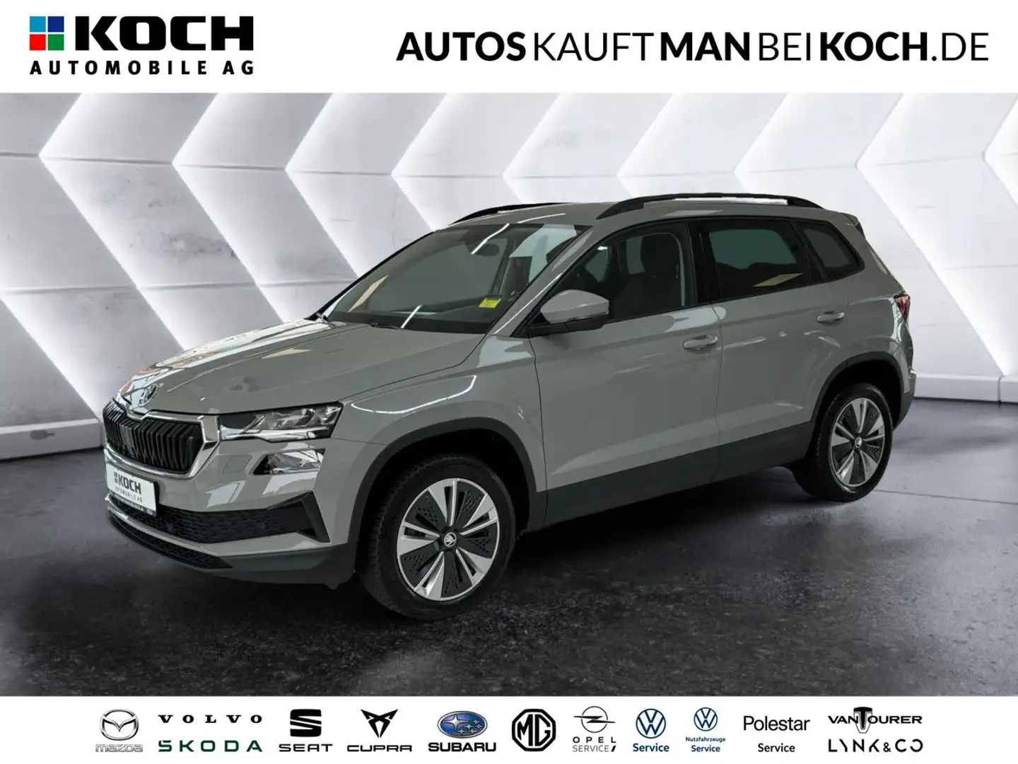 Skoda Karoq 1.5 TSI DSG STYLE+ SH KAM NAVI ALU 17" LED Gris - 1