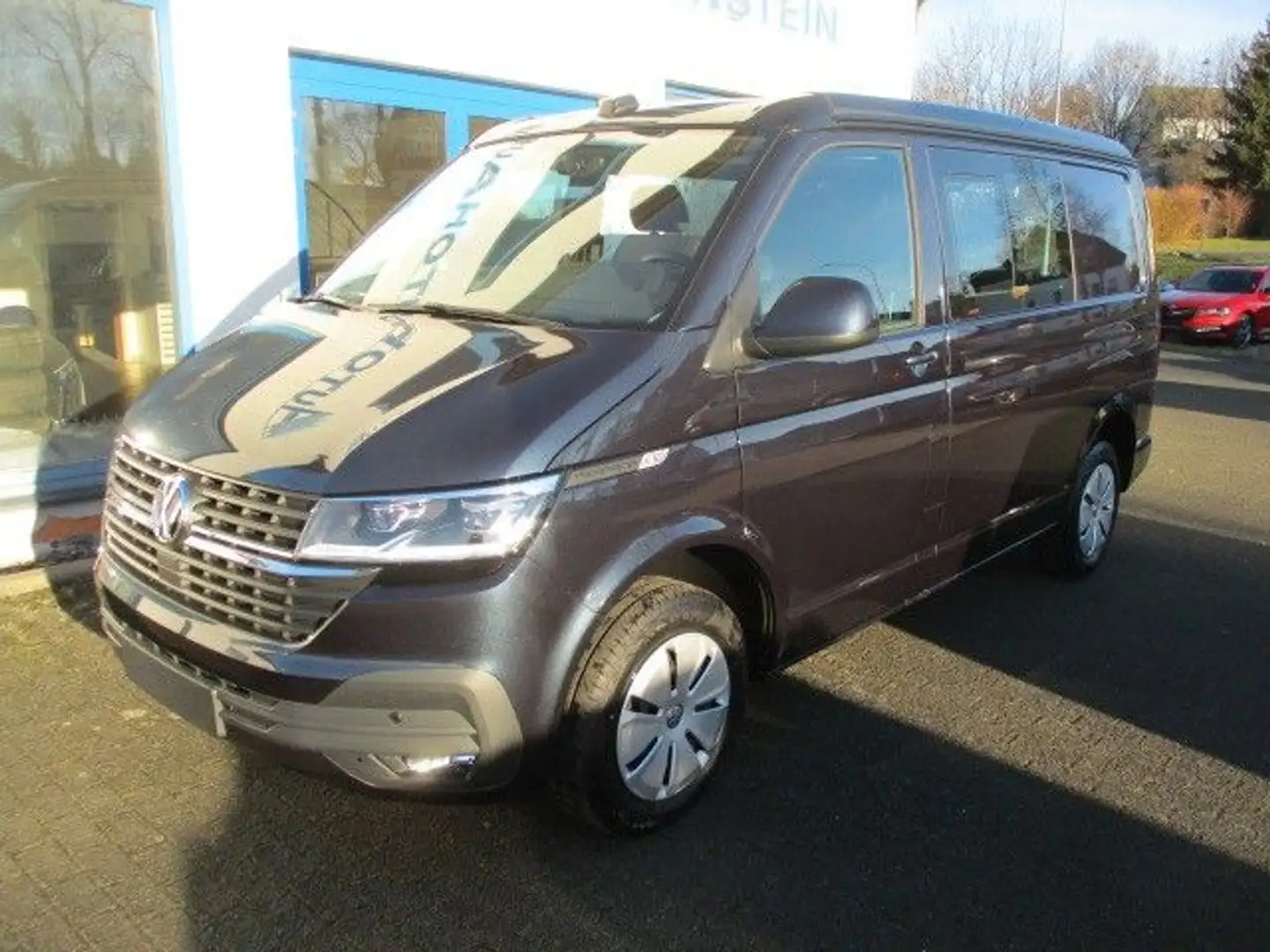 Volkswagen T6 California T6.1 Kasten mit Aufstelldach zum Selbstausbau Blu/Azzurro - 1